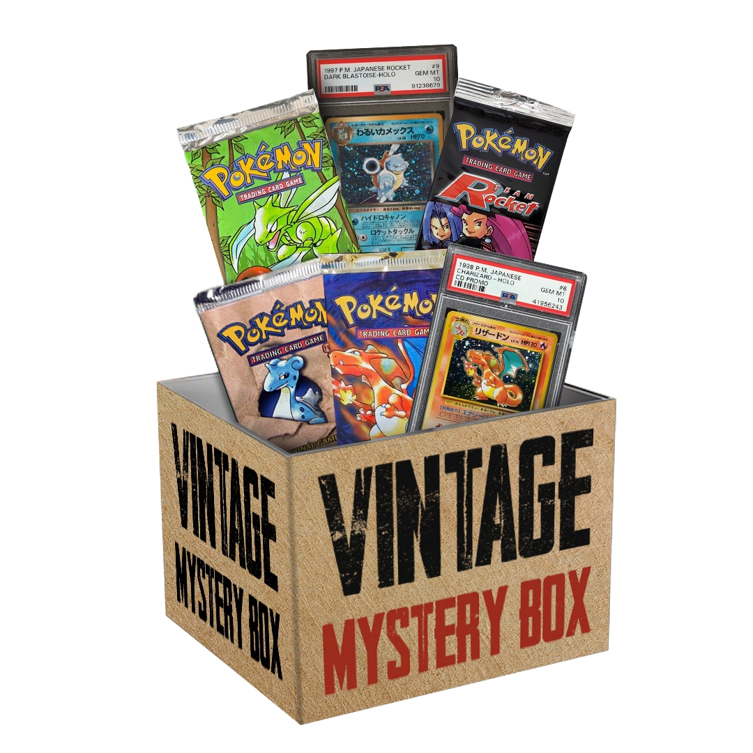 Vintage Pokemon Mystery Box  Tencax Shop