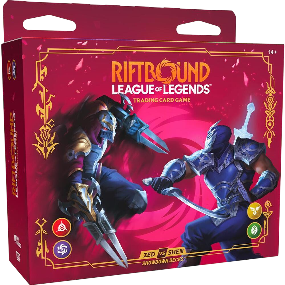 Riftbound LoL Vendetta - Showdown Decks: Zed vs Shen