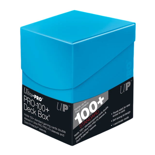 Ultra Pro ECLIPSE® PRO 100+ DECK BOX® - Sky Blue