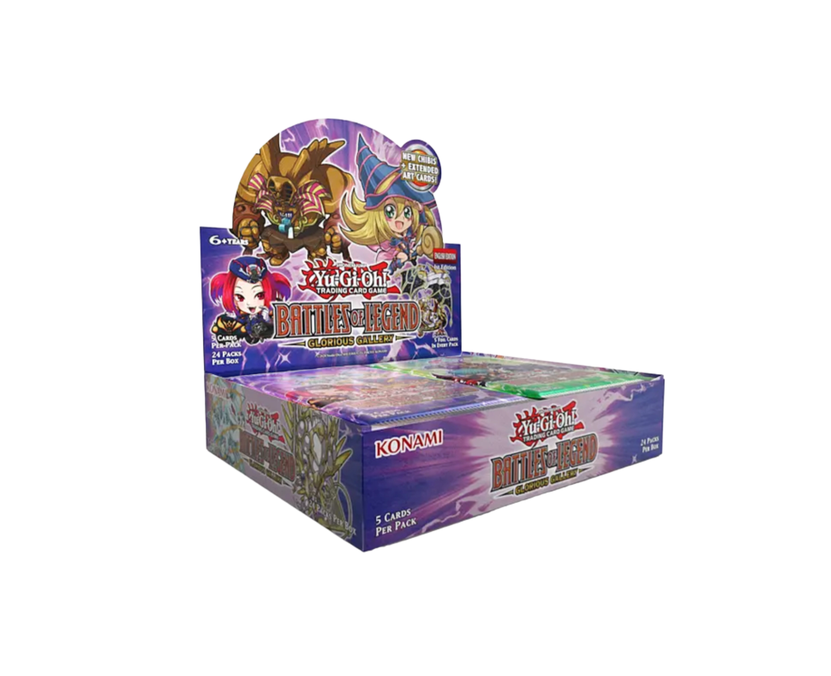 Yu-Gi-Oh! Battles of Legend Glorious Gallery Booster Box 1st Ed