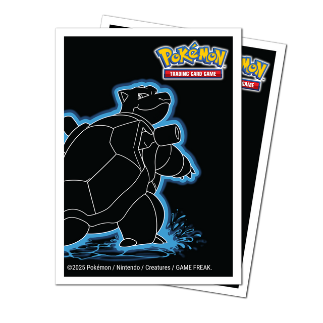 APEX Deck Protector Sleeves - Pokemon Neon Kanto: Blastoise (105-pack)