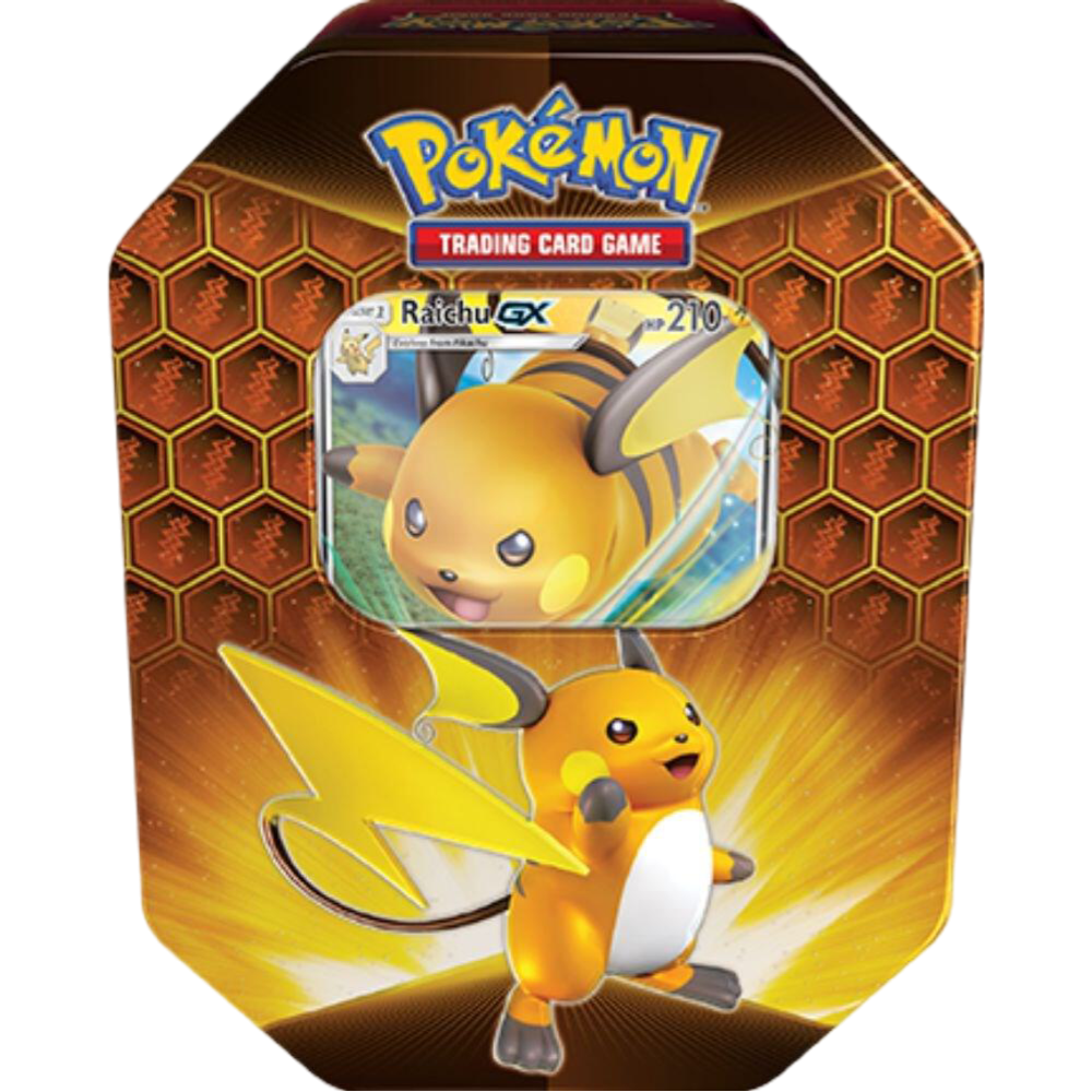 Hidden Fates Tin [Raichu GX]