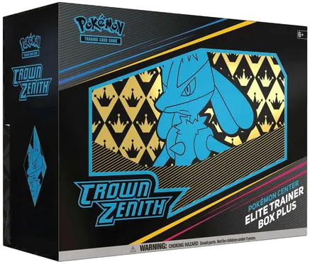 Crown Zenith Pokemon Center Elite Trainer Box Plus