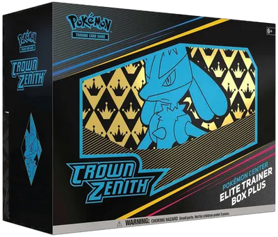 Crown Zenith Pokemon Center Elite Trainer Box Plus