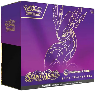 Scarlet & Violet Pokemon Center Elite Trainer Box (Exclusive) [Miraidon]