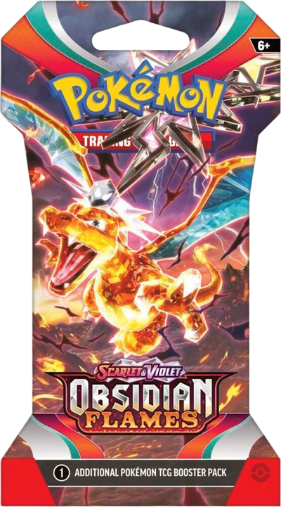 Obsidian Flames Sleeved Booster Pack