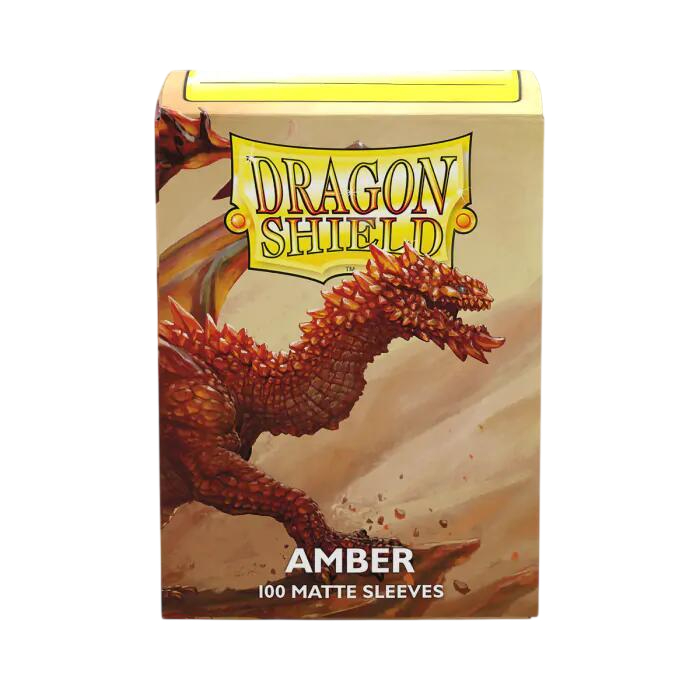 Dragon Shield Player's Choice Matte Sleeves - Amber (100-Pack)