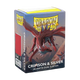 Dragon Shield Dual Matte Standard Sleeves - Crimson & Silver (100 Pack)