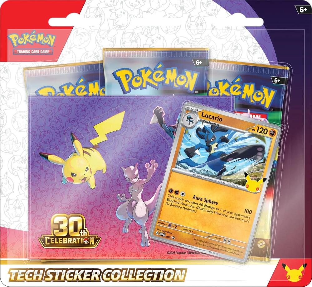 30th Celebration Tech Sticker Collection (Random Promo) (LIMIT 1)