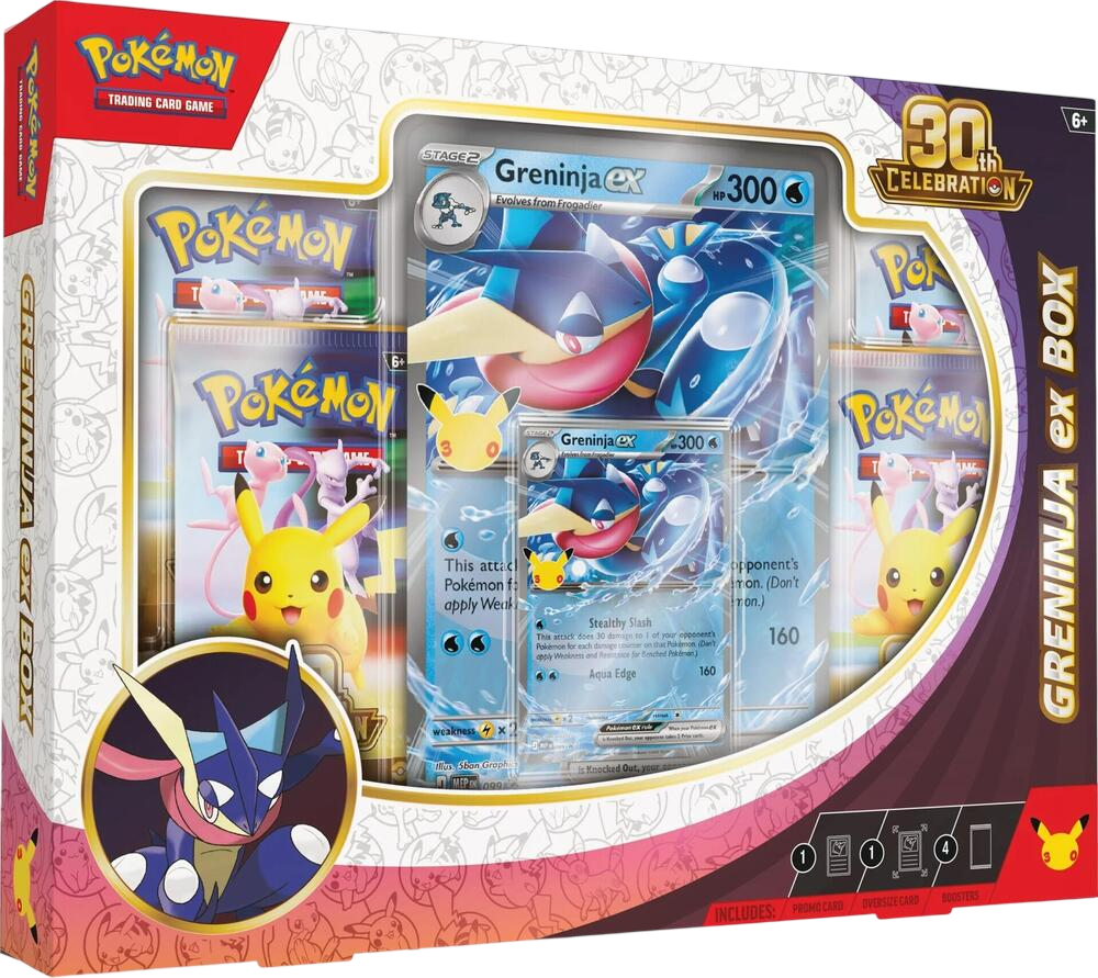 30th Celebration Greninja ex Box (LIMIT 1)