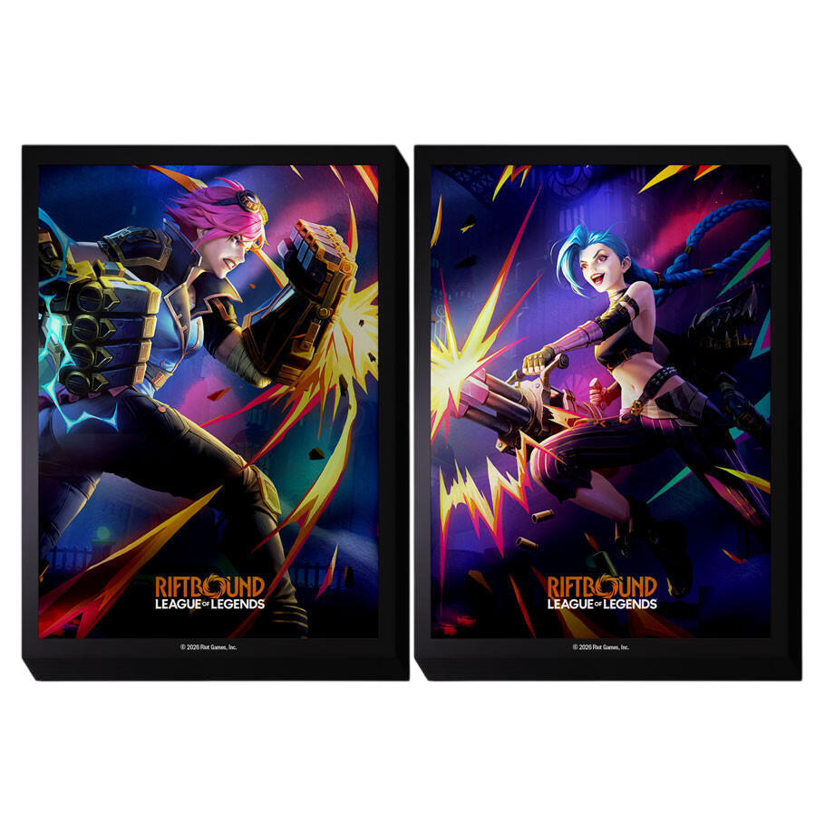 Riftbound: League of Legends Sleeves - Vi vs Jinx