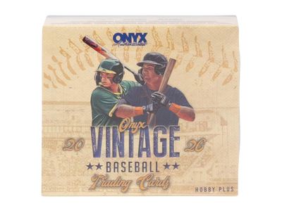 2026 Onyx Vintage Baseball Hobby Plus Box