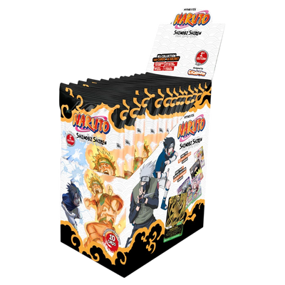 Naruto Mythos TCG: Set 2 1E: Shinobi Shiren Booster Display