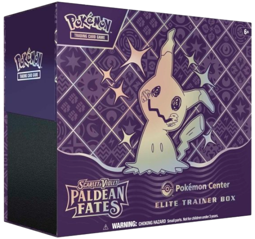 Paldean Fates Pokemon Center Elite Trainer Box (Exclusive)