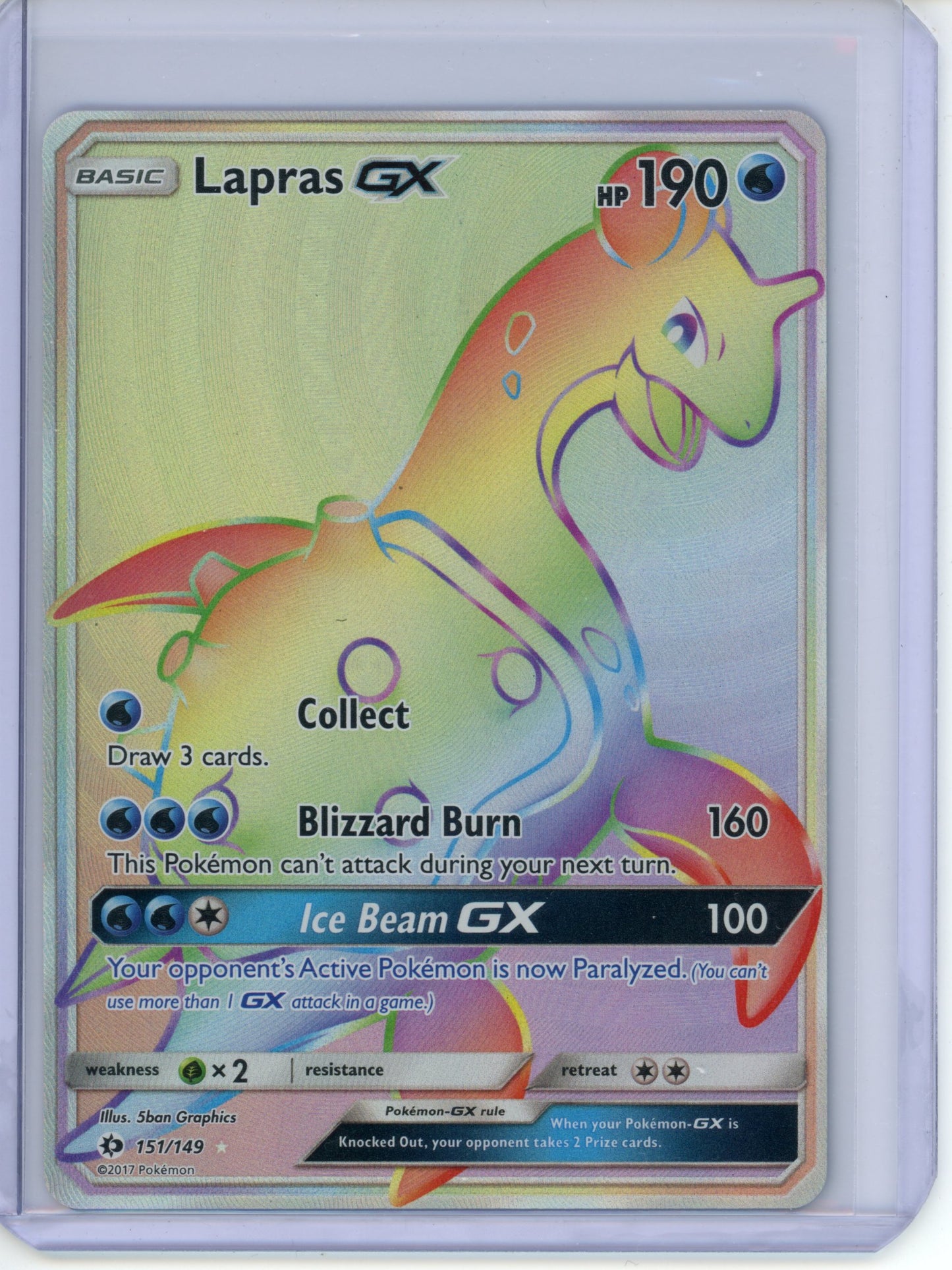 Lapras GX #151