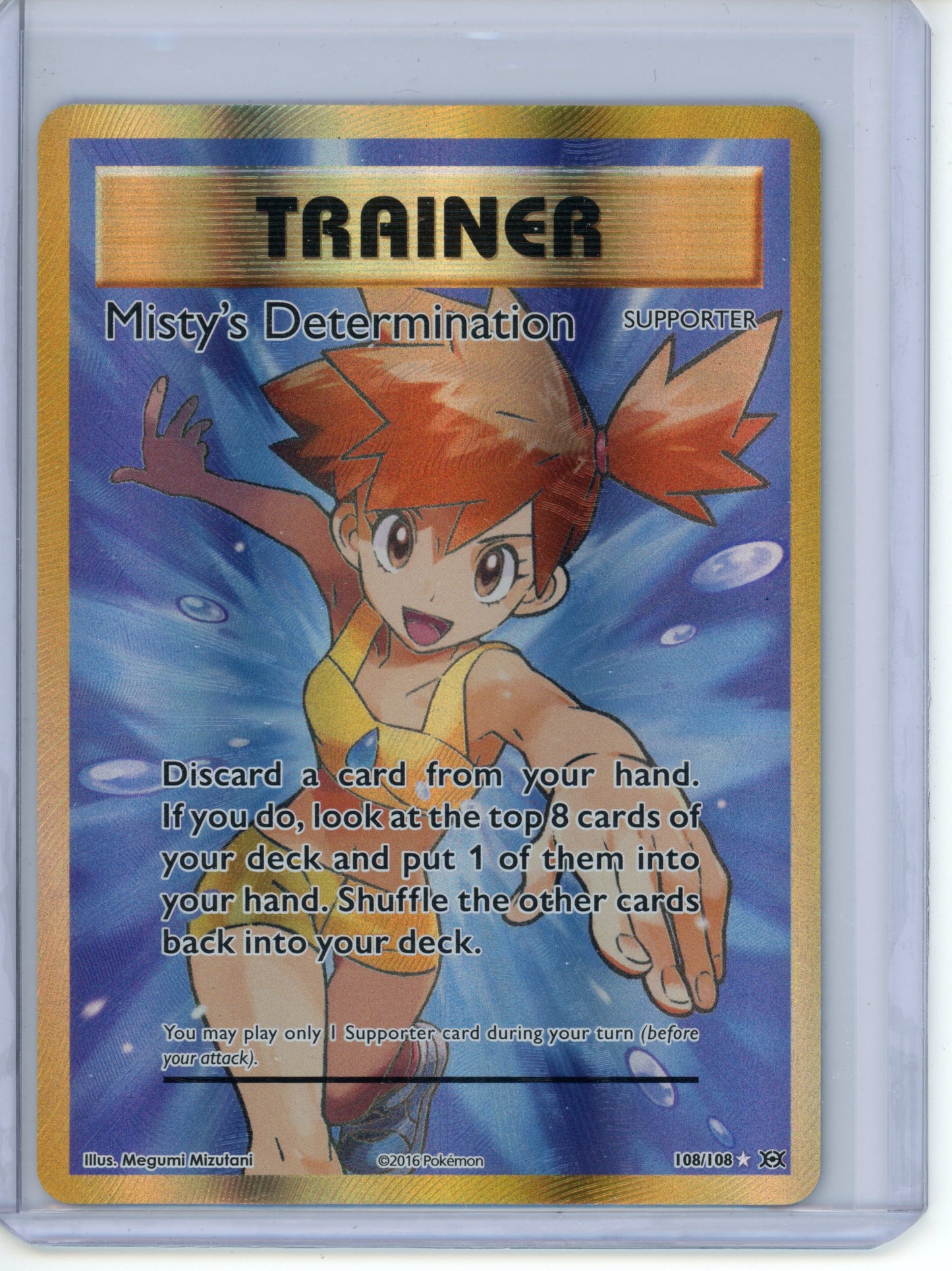 Misty's Determination #108 Pokemon Evolutions