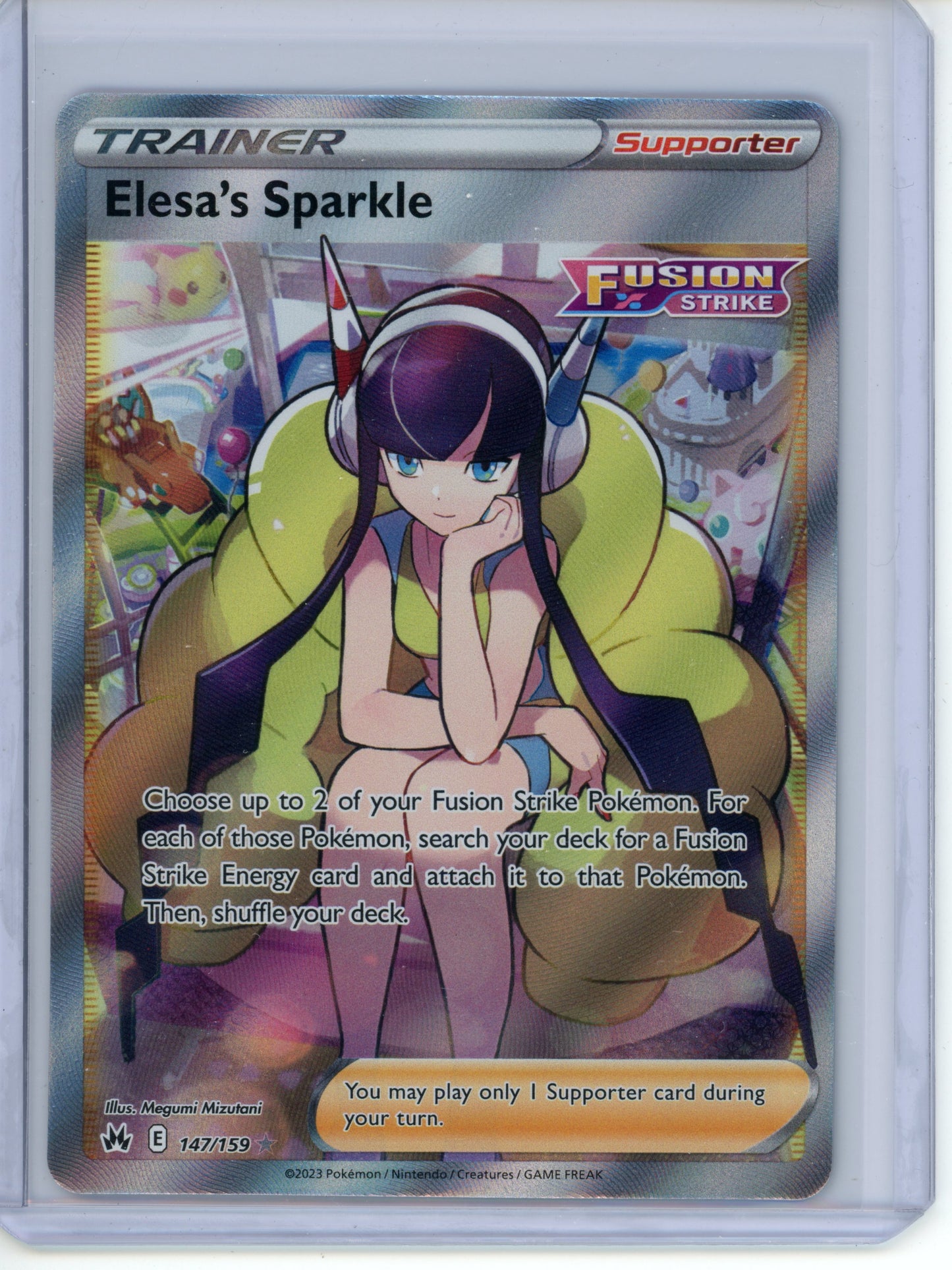 Elesa's Sparkle #147 Pokemon Crown Zenith