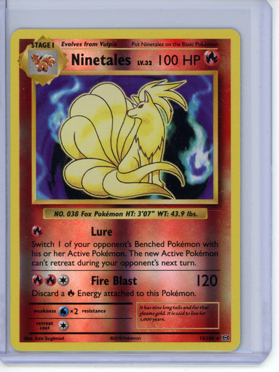 Ninetales [Reverse Holo] #15