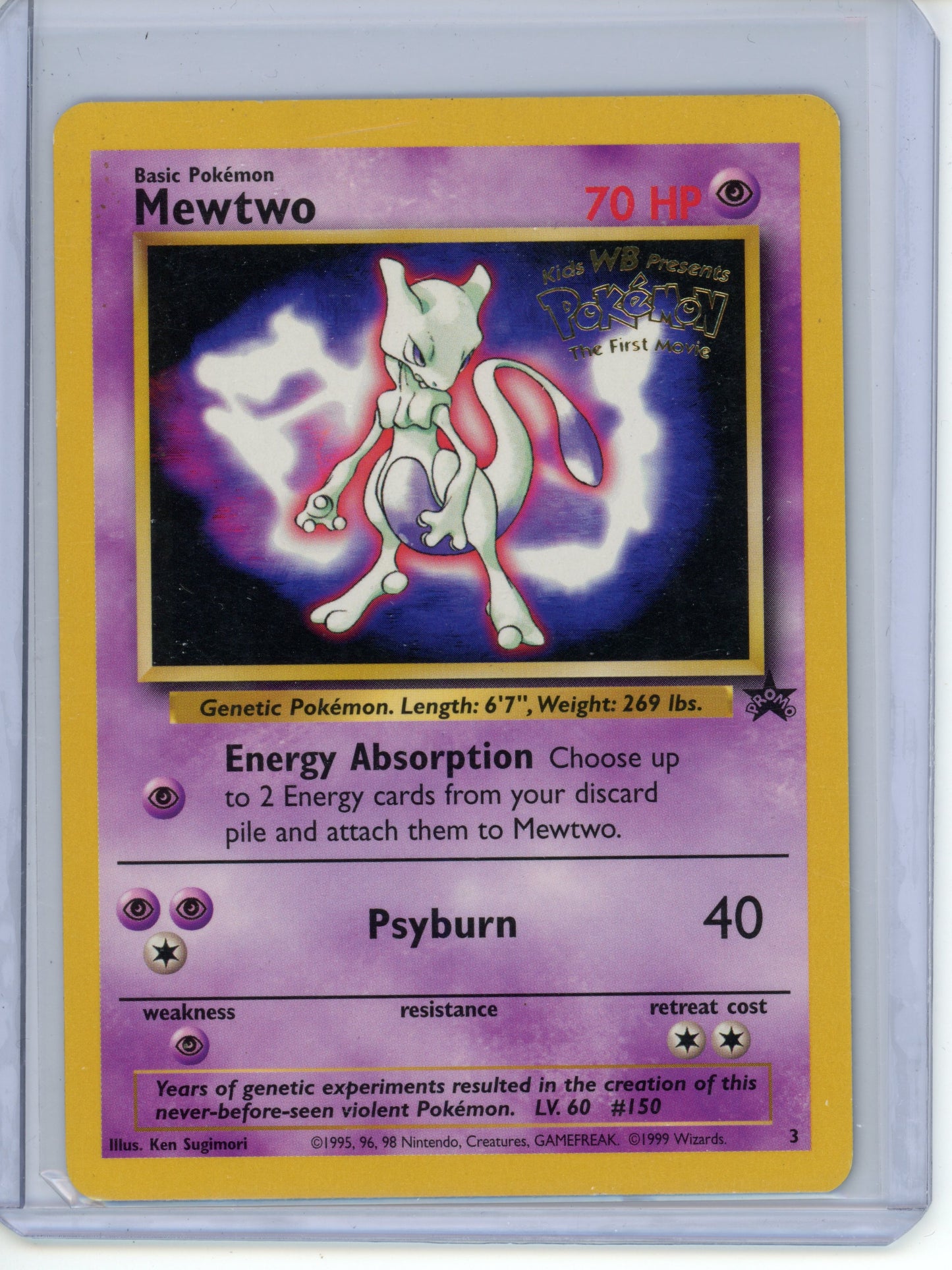 Mewtwo #3 Pokemon Promo