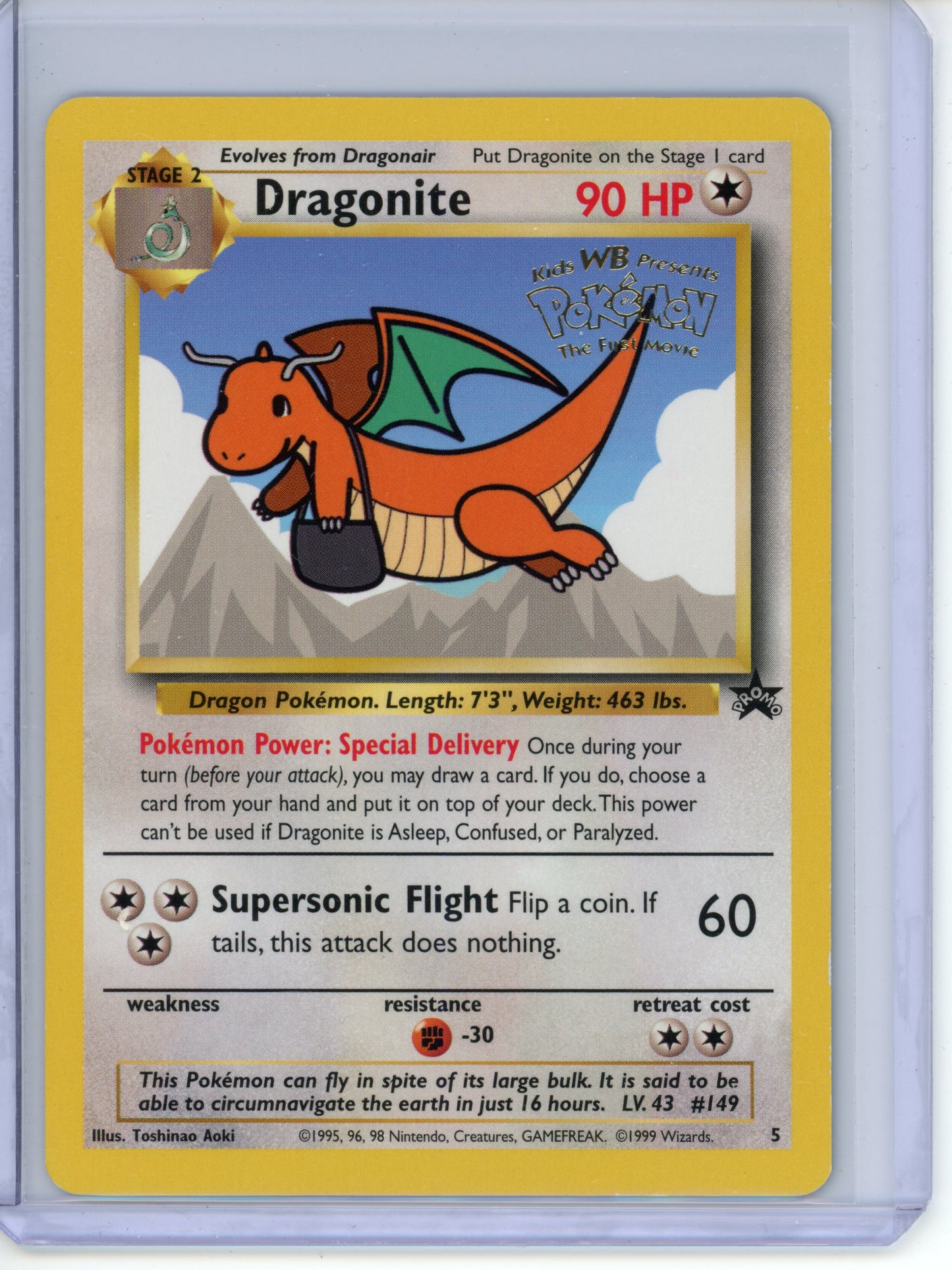 Dragonite #5 Pokemon Promo