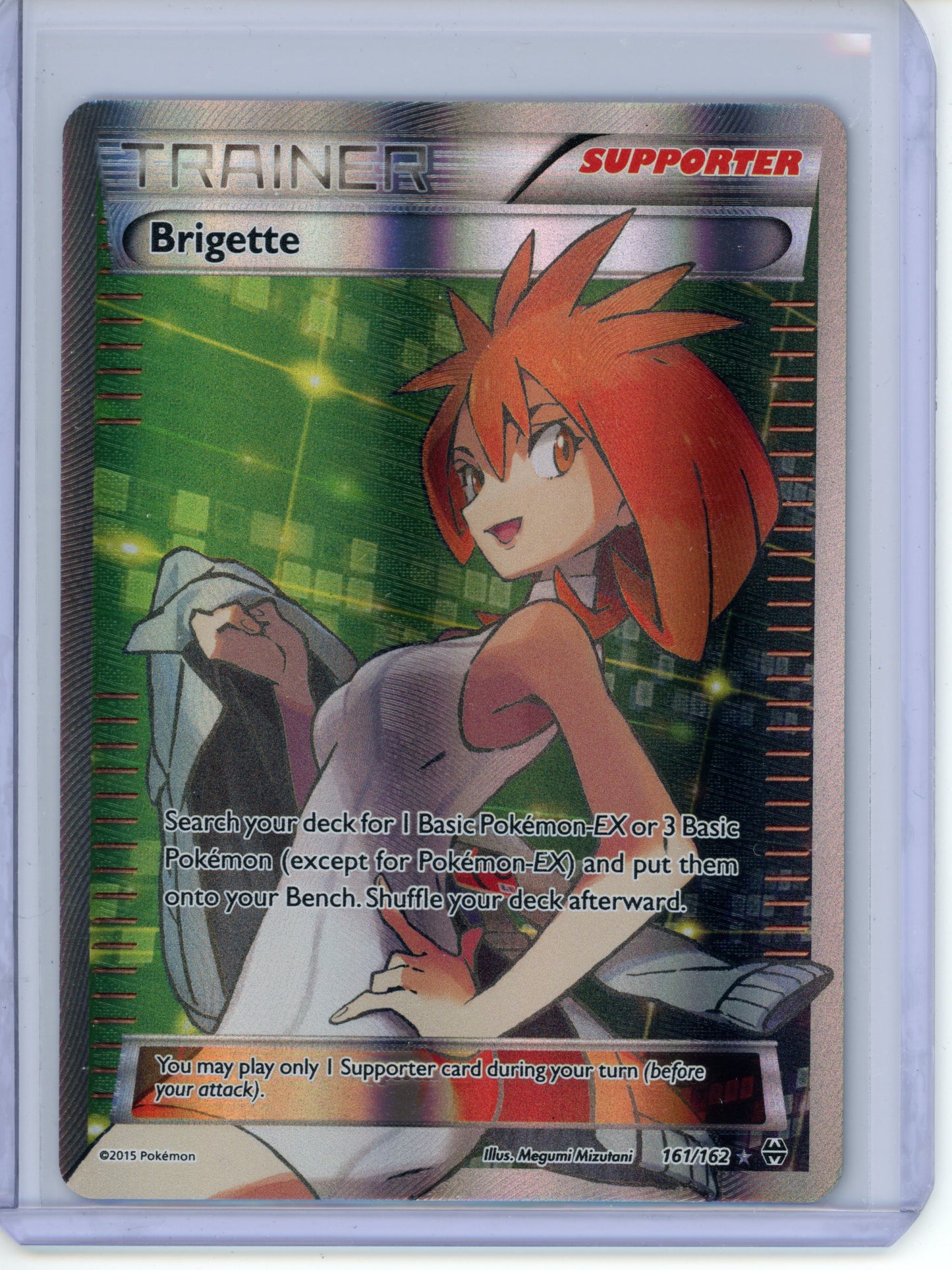 Brigette #161 Pokemon BREAKthrough