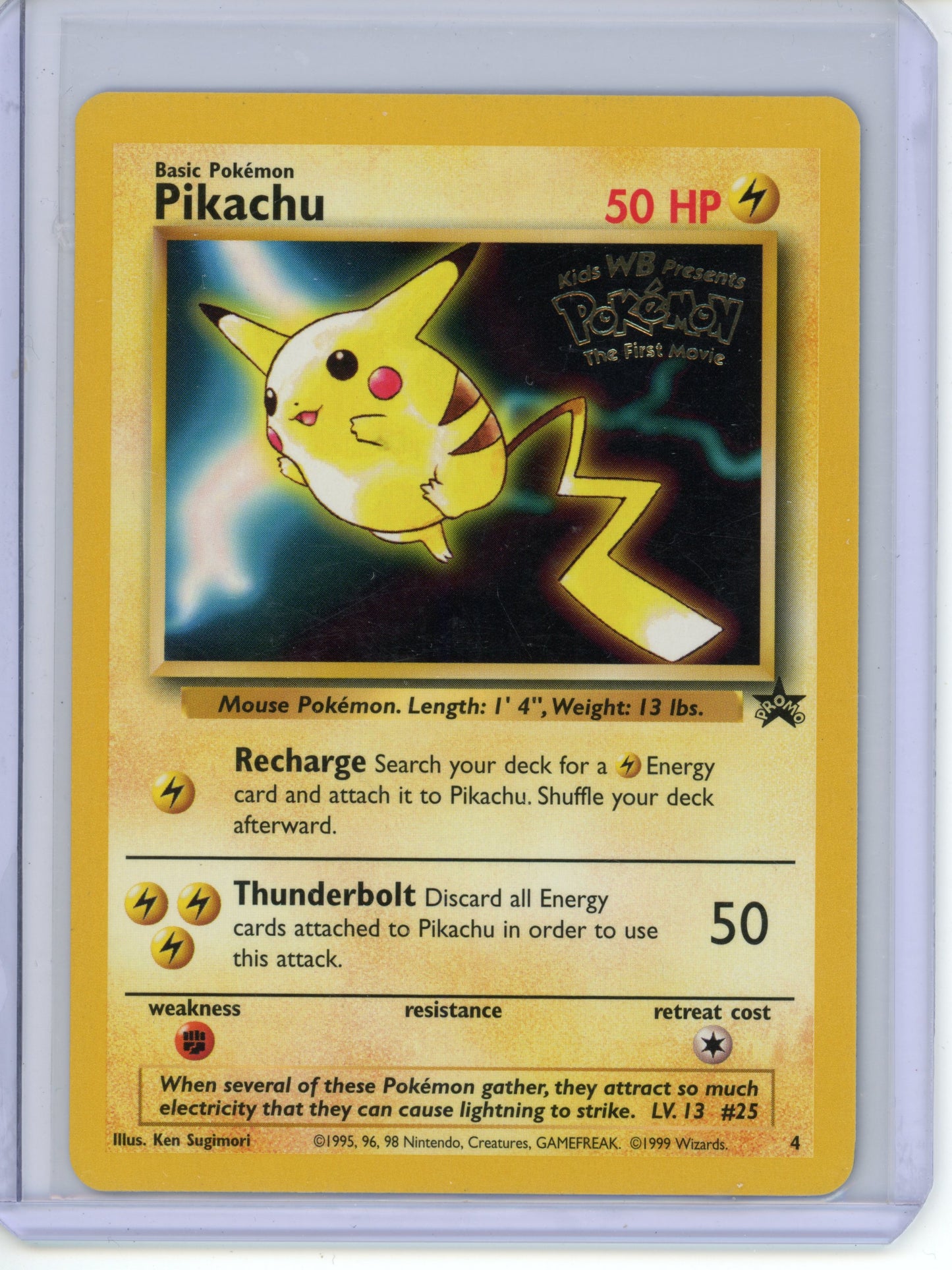 Pikachu #4 Pokemon Promo