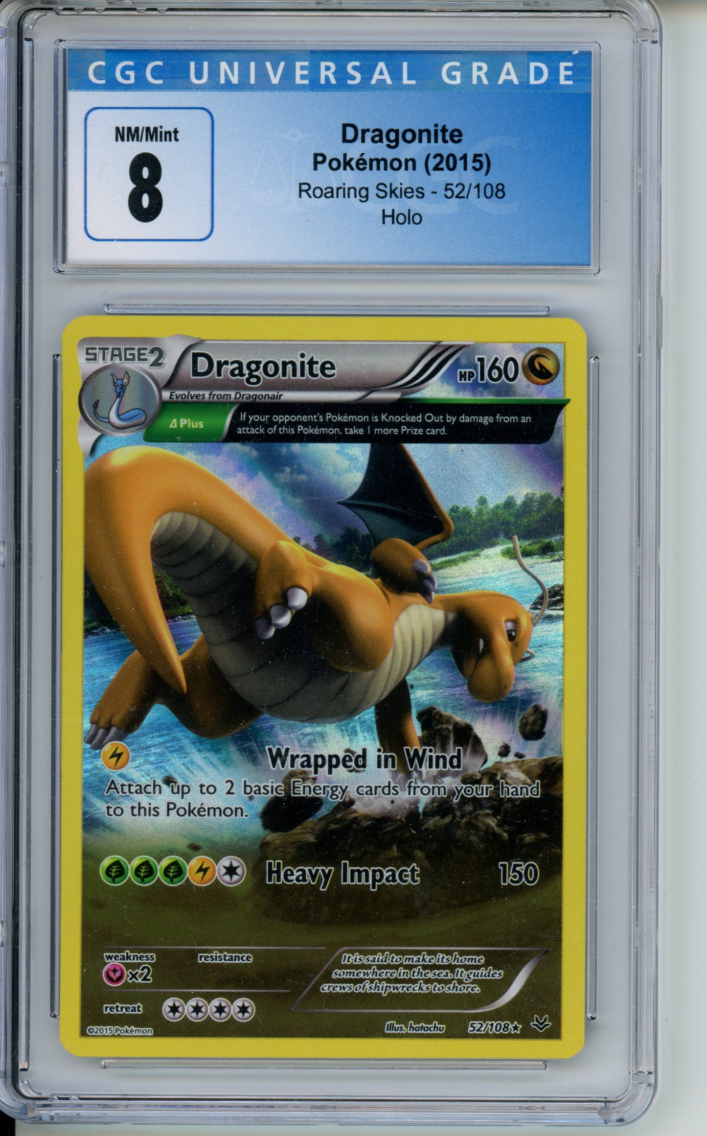 Dragonite - CGC 8