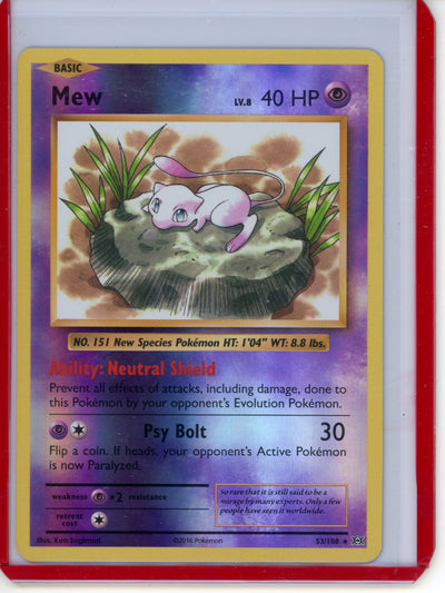 Mew [Reverse Holo] #53 Evolutions