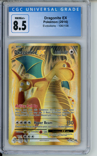 Dragonite EX - CGC 8.5