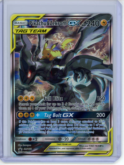 Pikachu & Zekrom GX #SM168 Promo