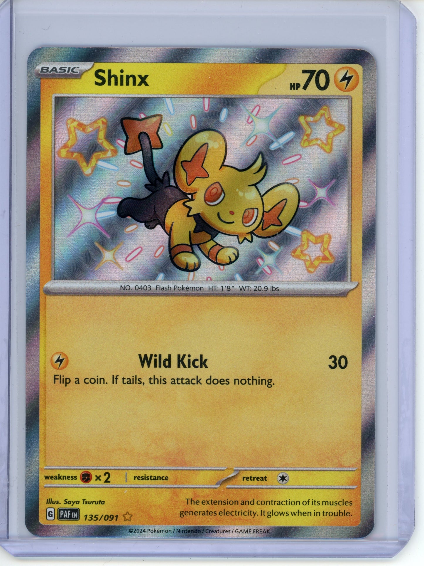 Shinx #135 Paldean Fates