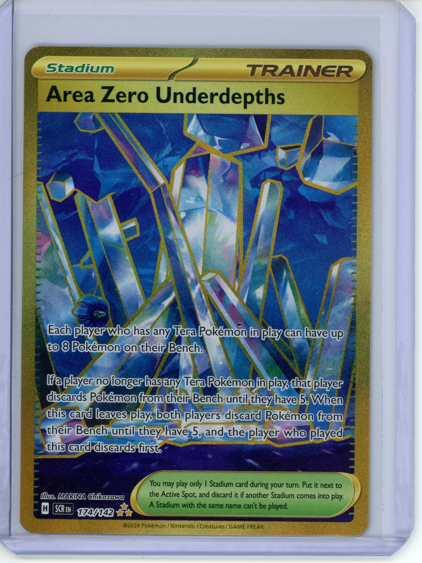 Area Zero Underdepths #174 Pokemon Stellar Crown