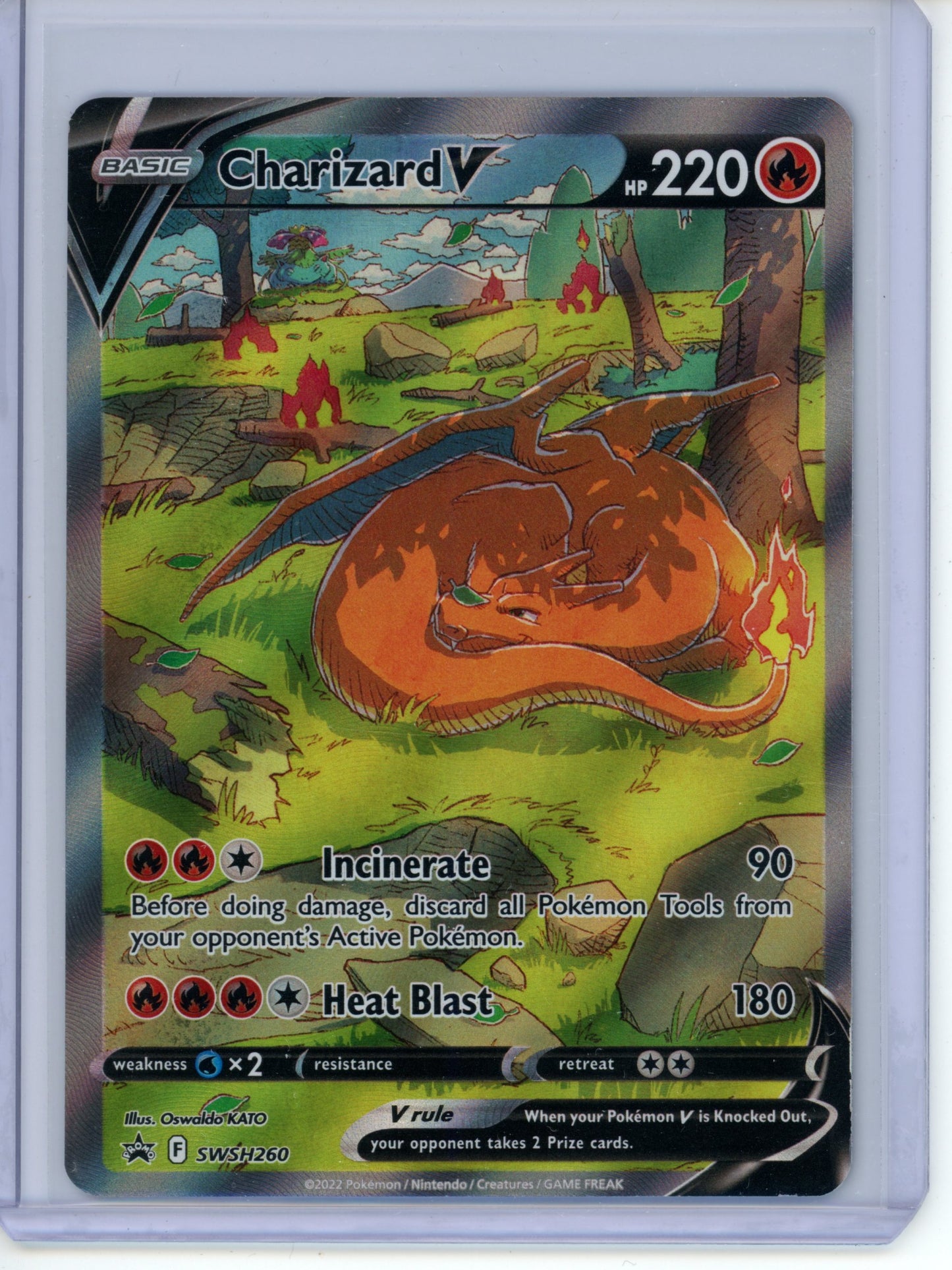 Charizard V #SWSH260