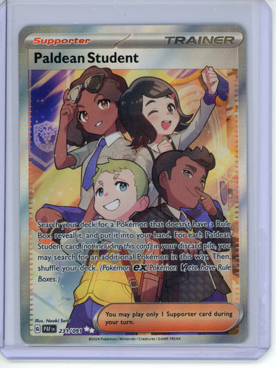 Paldean Student #231 Pokemon Paldean Fates