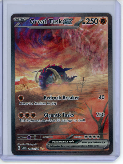 Great Tusk ex #246 Pokemon Scarlet & Violet