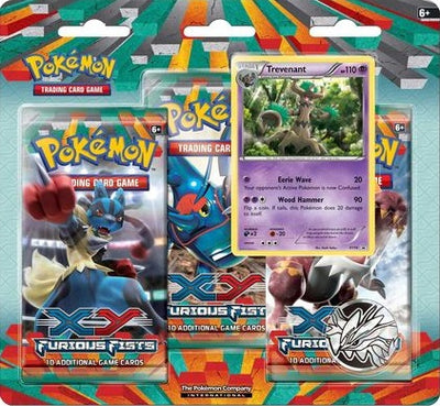 Furious Fists 3 Pack Blister [Trevenant]