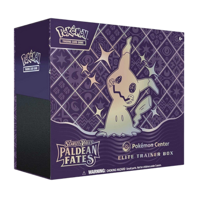 Scarlet & Violet-Paldean Fates Pokémon Center Elite Trainer Box