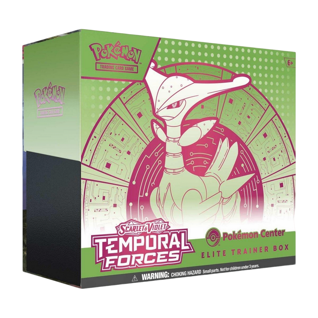 Scarlet & Violet-Temporal Forces Pokémon Center Elite Trainer Box (Iron Leaves)