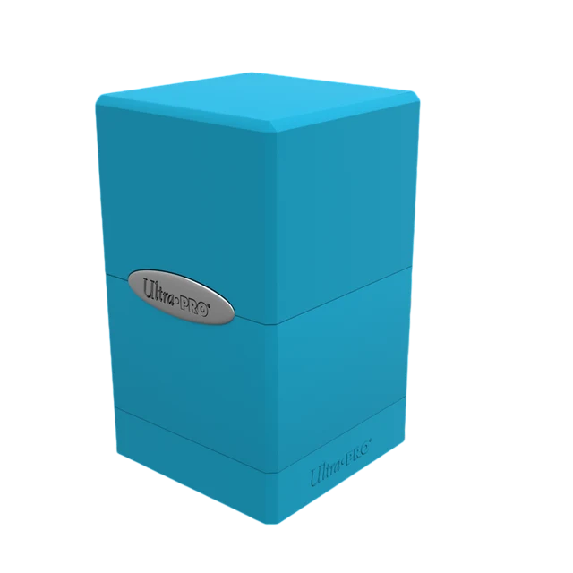 Ultra Pro Classic SATIN® Tower DECK BOX® Sky Blue